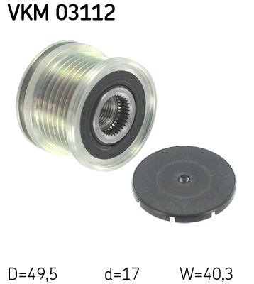 Механизм свободного хода генератора - VKM 03112 SKF